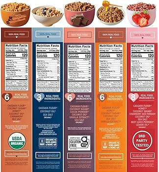 Lovebird Organic Cereal That Actually Tastes Good - 100% Real Food & Healthy Gluten Free Cereal, ... | Amazon (US)