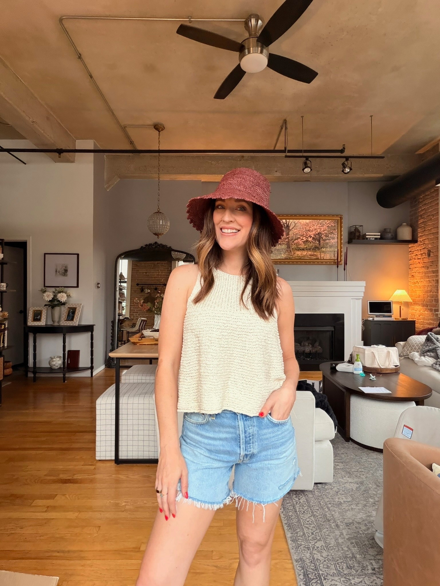 Fourth of July outfit idea! Get 20% off orders $100+ with code SHELBI20 @Anthropologie (*ends 6/28

Wearing size S top and 25 in the shorts

#LTKSaleAlert
