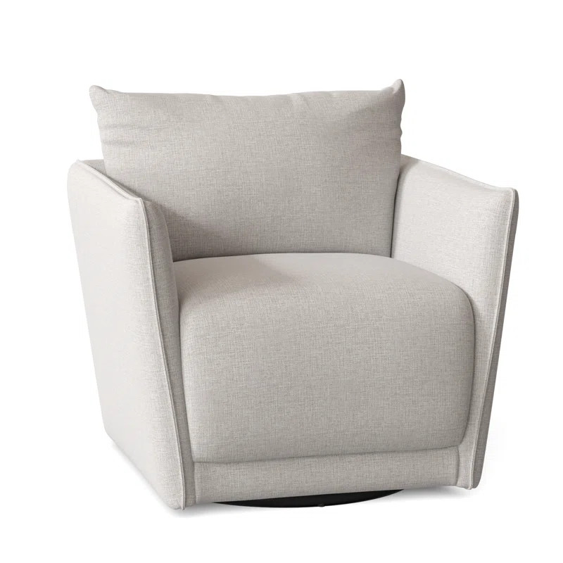 Gertrude Upholstered Swivel Armchair | Wayfair North America