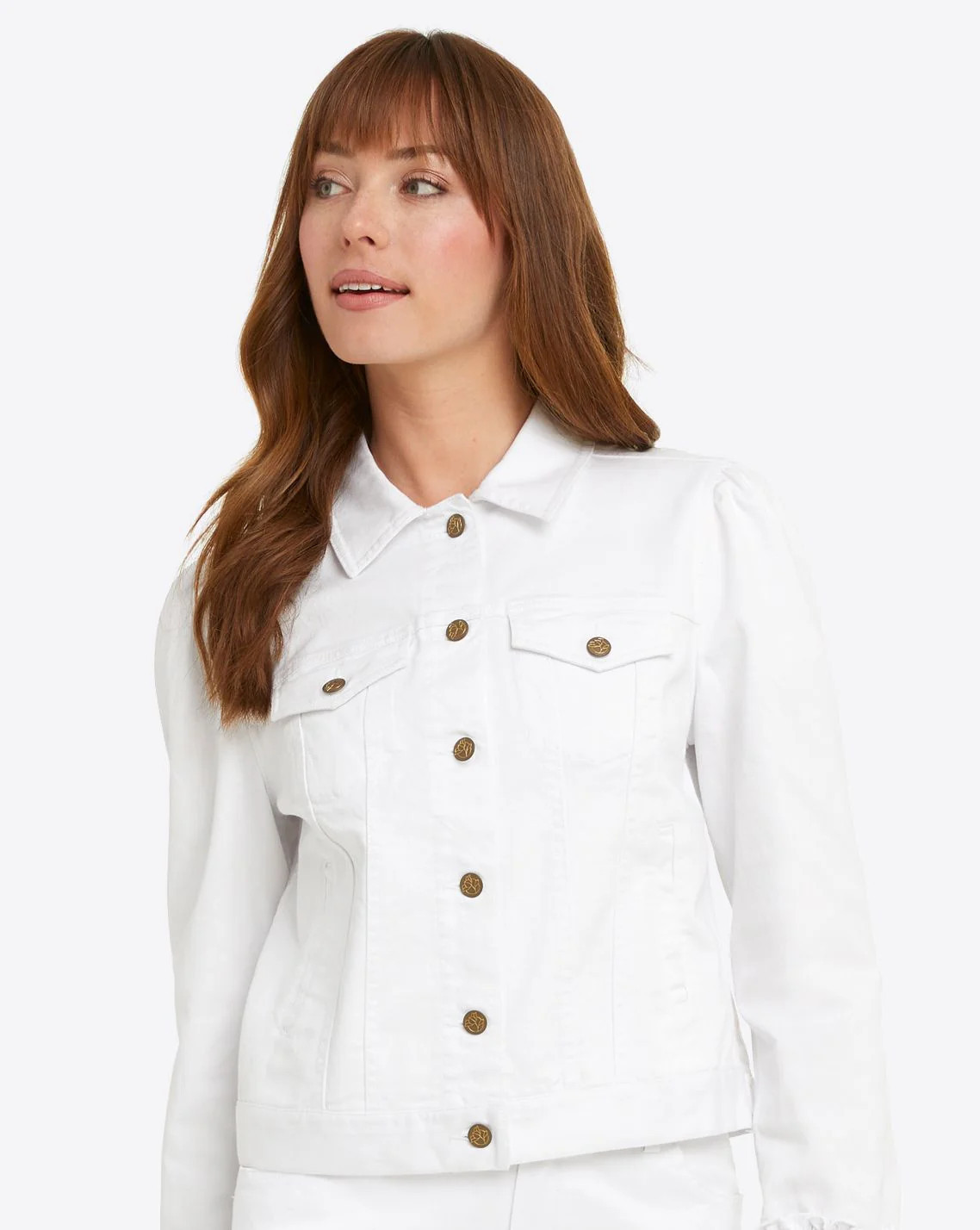 White Denim Jacket | Draper James (US)