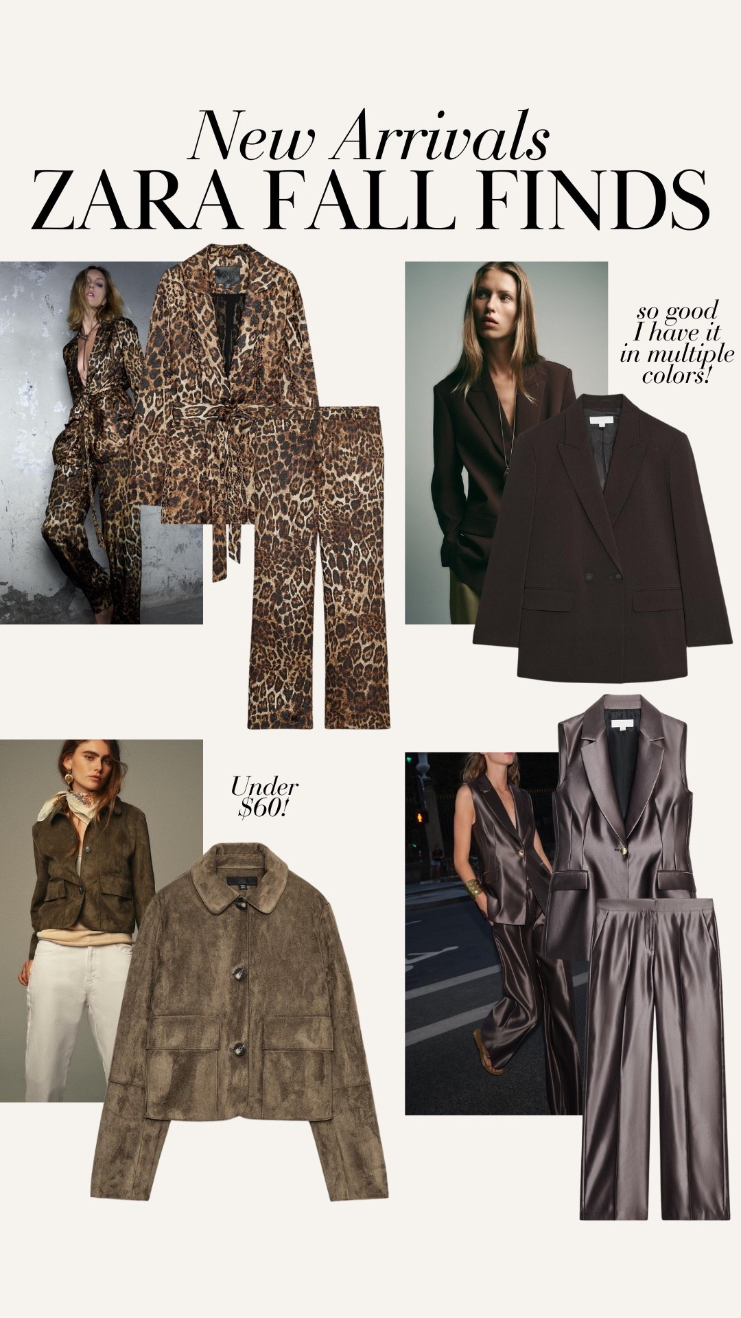 New fall Zara arrivals! Matching set, chocolate blazer, suede jacket, fall style, fall outfit 

#LTKSaleAlert #LTKStyleTip