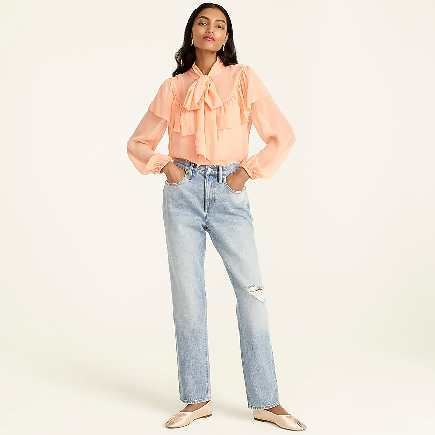 Slouchy boyfriend jean in Basin wash | J. Crew US