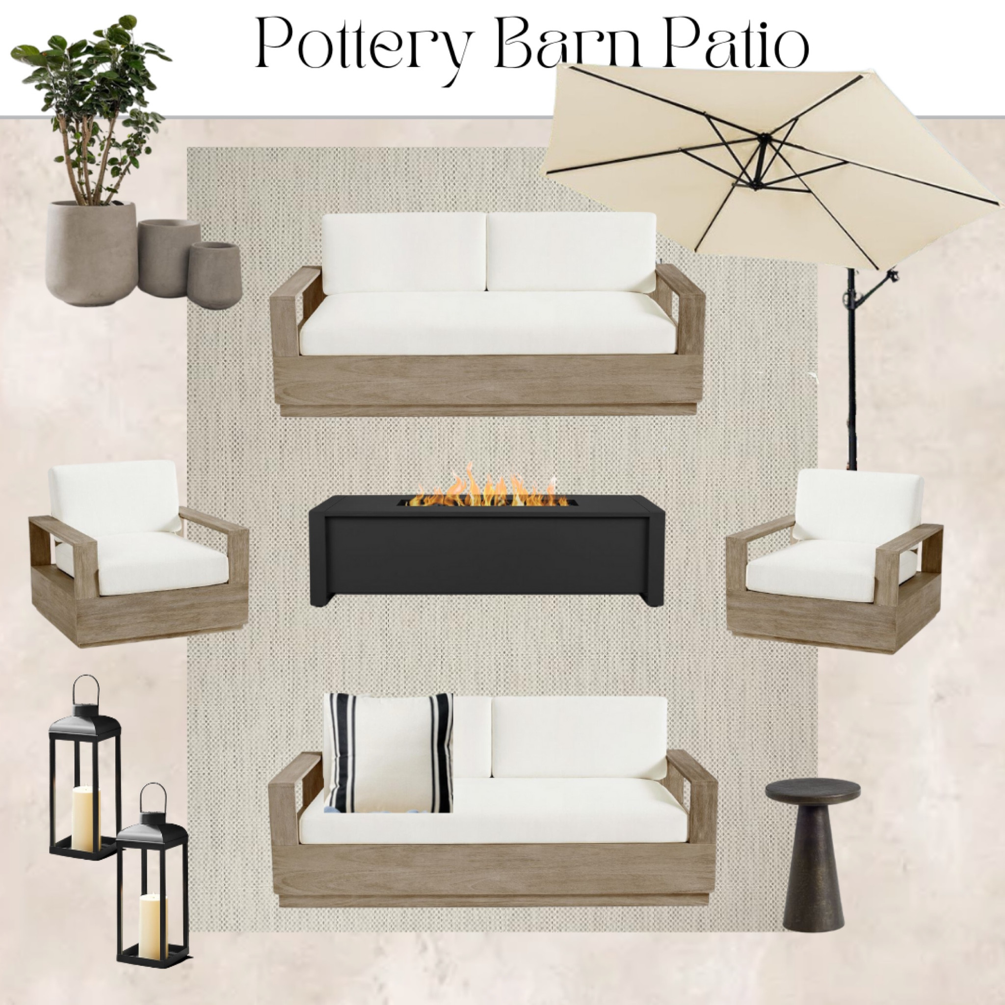 Pottery Barn & Amazon🤍