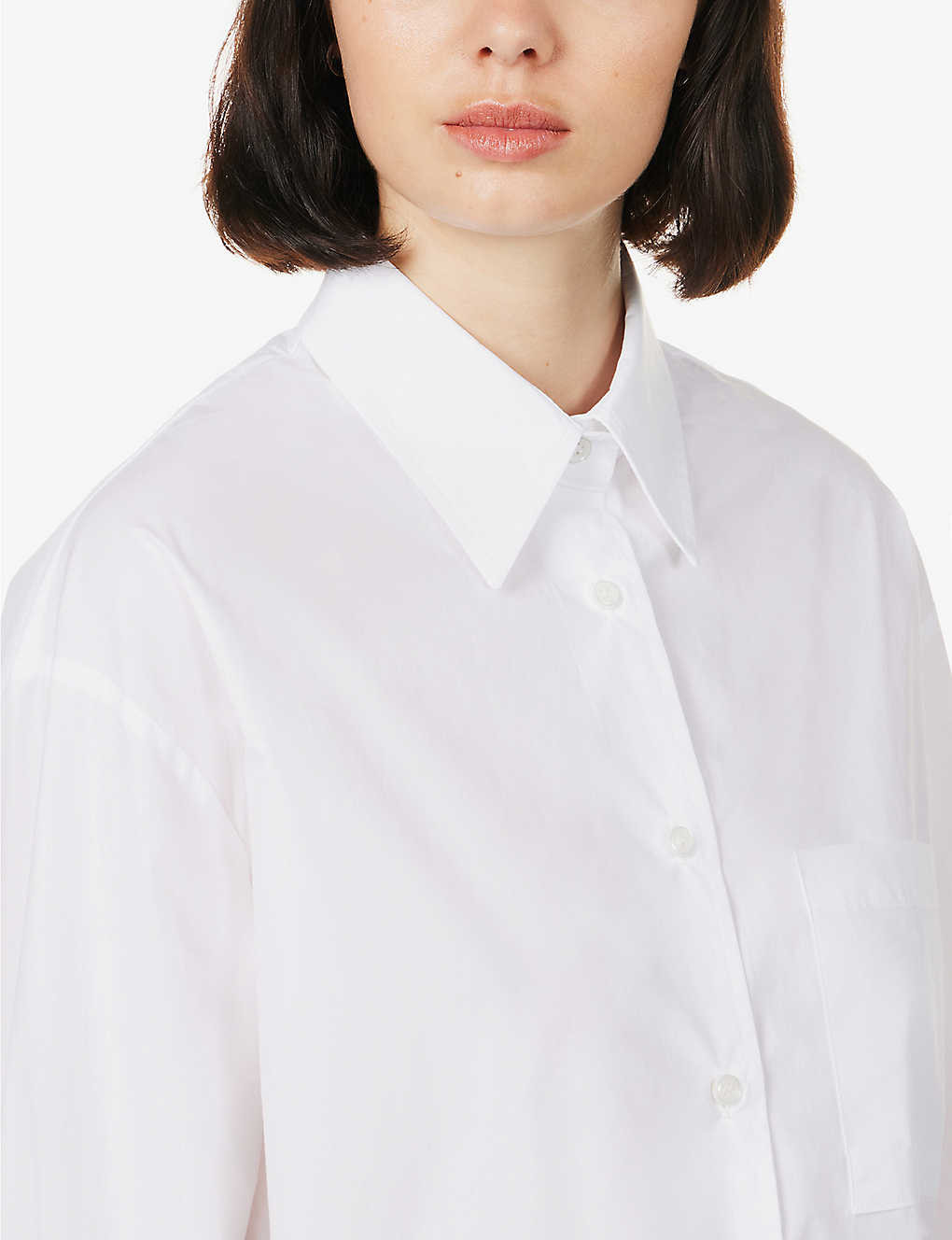 Lui relaxed-fit cotton-poplin shirt | Selfridges