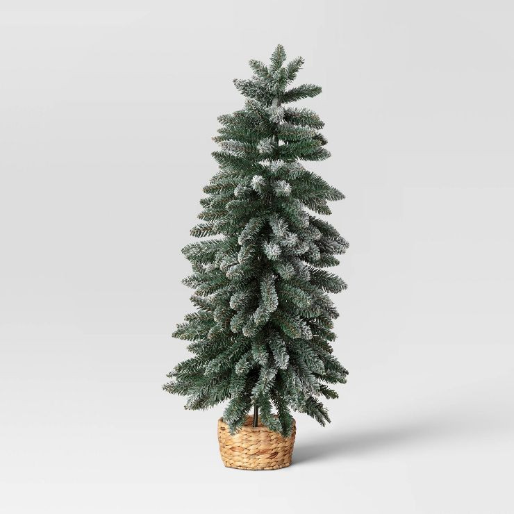 Artificial Downswept Flocked PVC Tree - Threshold™ | Target
