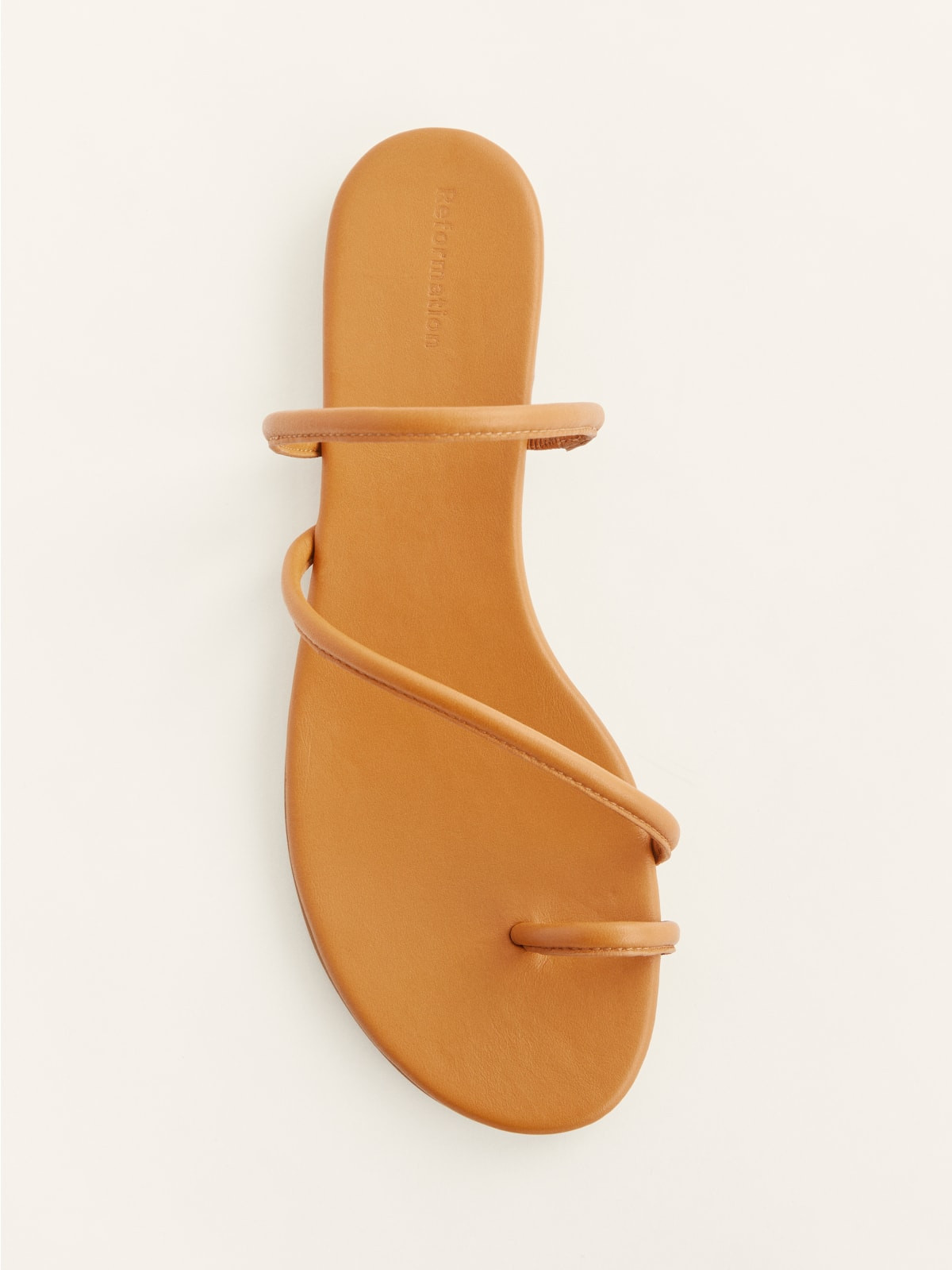 Ludo Toe Ring Strappy Flat Sandal | Reformation (Global)