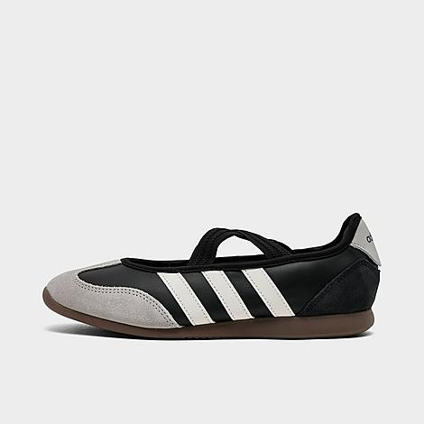 adidas Women's Barreda Mary Jane Casual Shoes in Core Black/Core White/Gum Size: 8.0 | JD Sports (US)