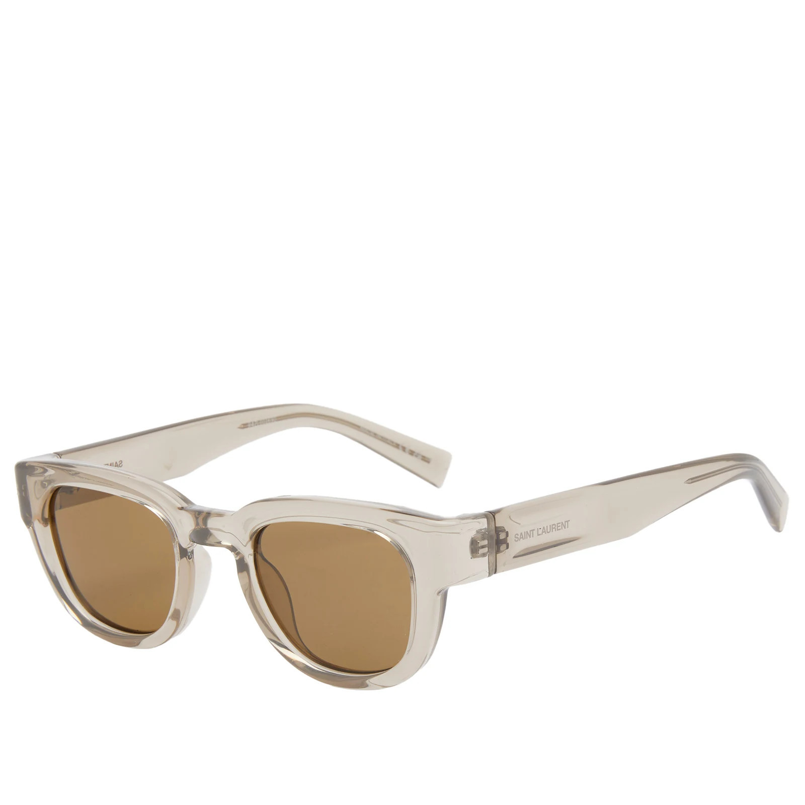 Saint Laurent SL 675 Sunglasses Beige/Brown | END. Clothing