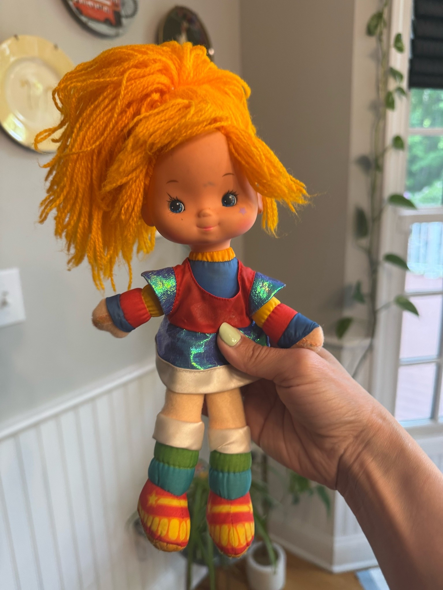 I kept one bin of stuff from my childhood and it includes my Rainbow Brite doll! She comes out with my pride month decorations 🌈 Linked lots of fun Rainbow Brite stuff.

#LTKSeasonal #LTKKids #LTKHome
