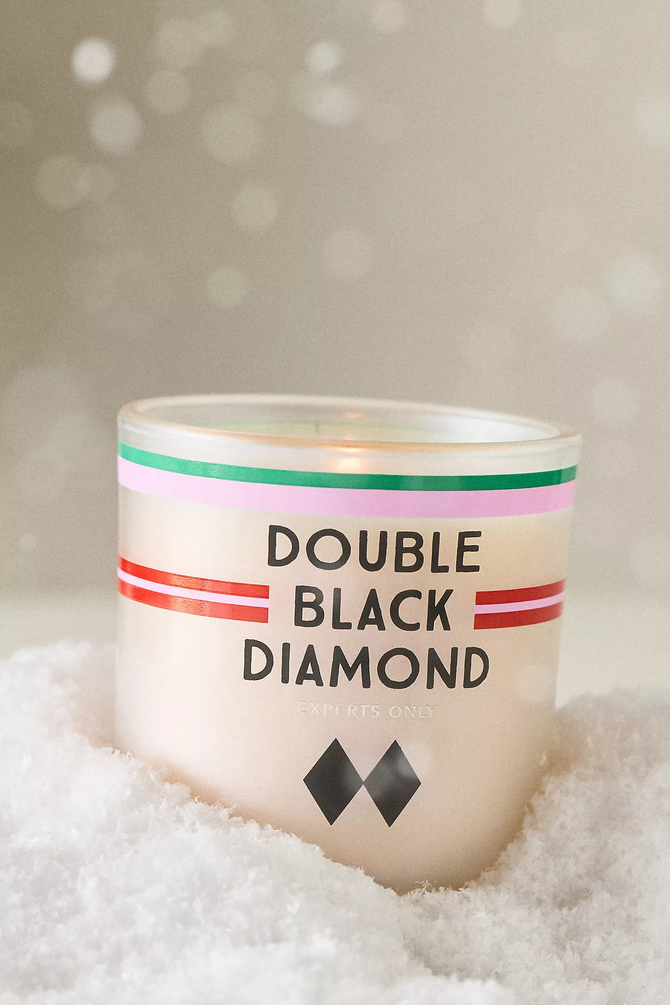 Double Black Diamond Woody Pinesap & Balsam Boxed Glass Candle | Anthropologie (US)