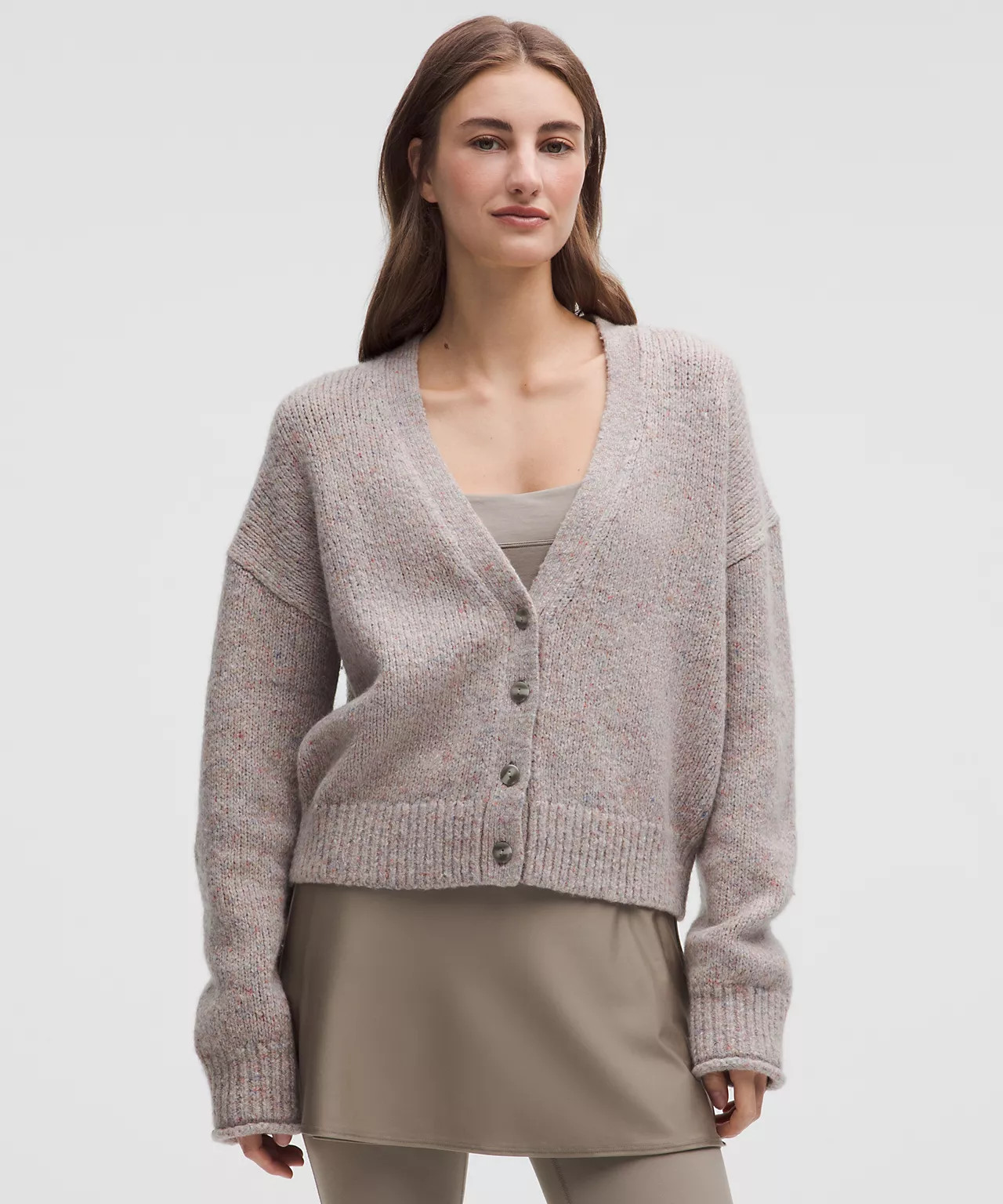 Wool-Blend Button-Up Cardigan | Lululemon (US)