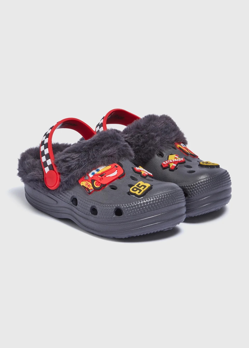 Boys Charcoal Cars Clogs (Younger 4/5-12/13) | Matalan (UK)