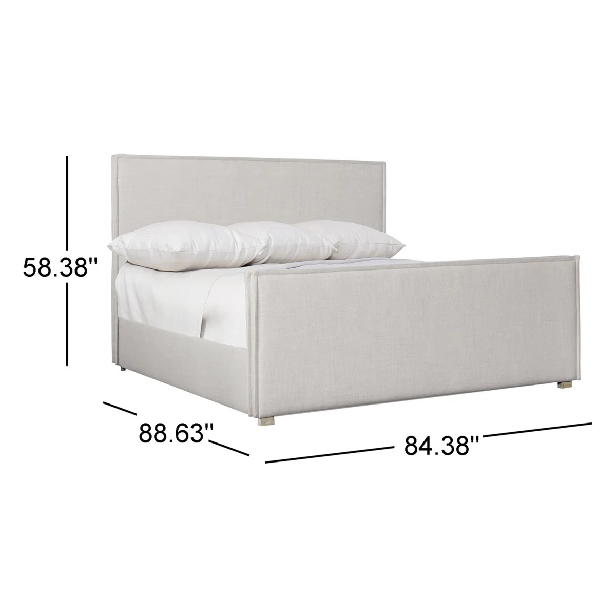 Sawyer Upholstered Panel Bed | Wayfair North America