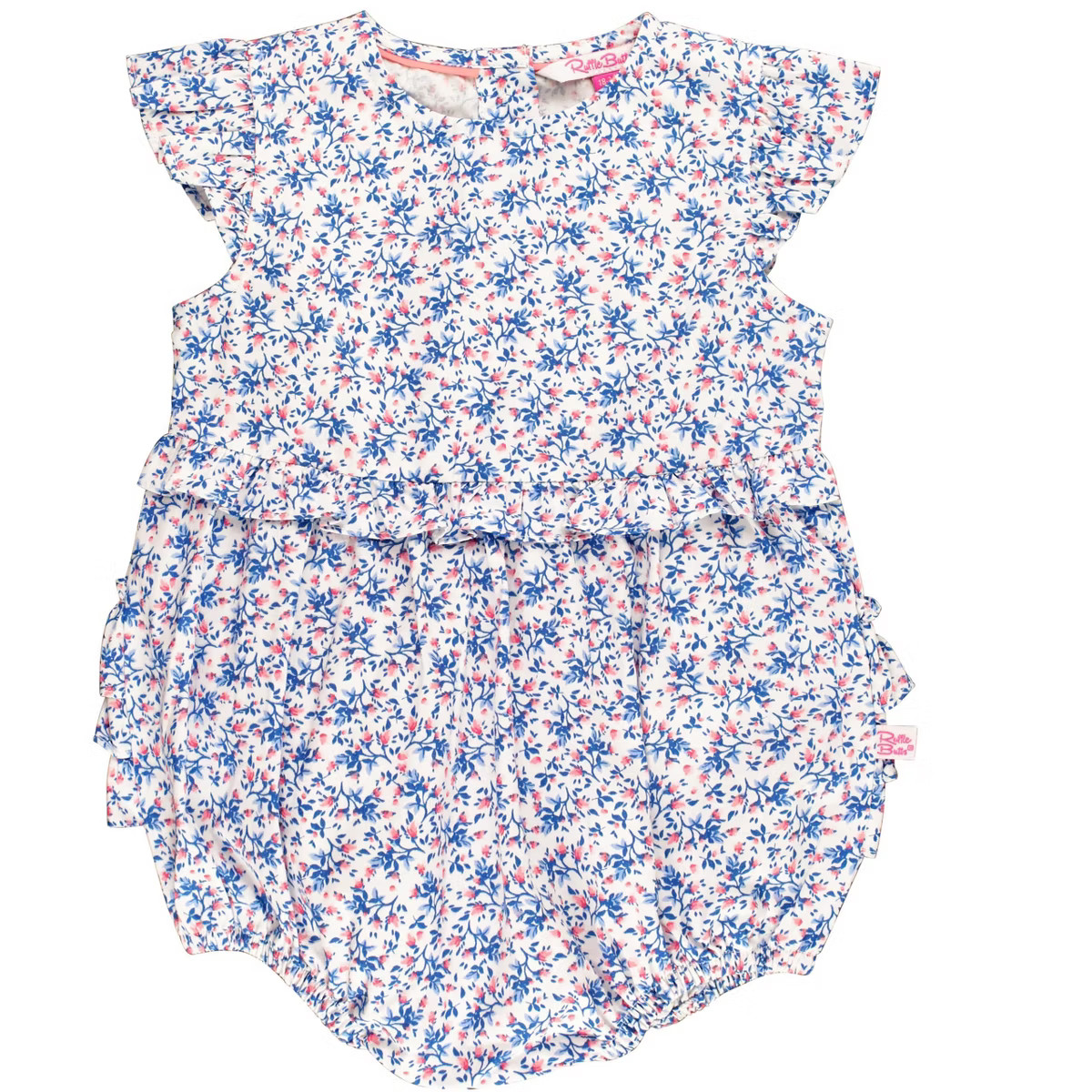 RuffleButts Baby Toddler Sleeveless Waist Ruffle Romper | Target