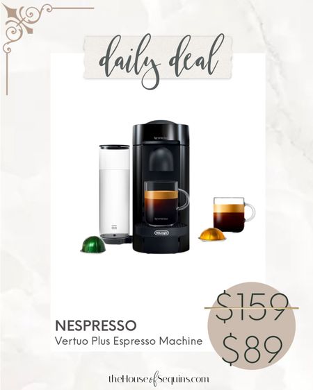 Shop Walmart deal on Nespresso machine! 
