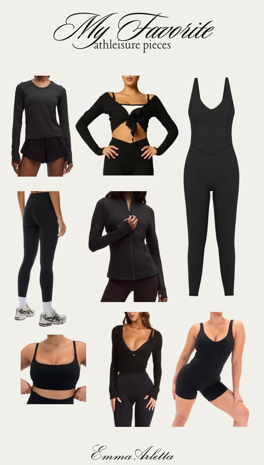 my go-to athleisure faves🫶🏼

Athleisure, workout set, jumpsuit, workout jumpsuit, gym outfit 

#LTKootd #LTKActive #LTKPlusSize