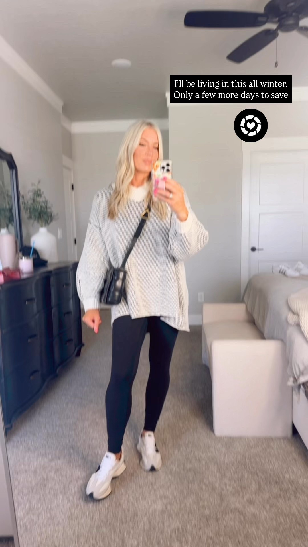 LOVE this sweater!! Free People and get your true size to wear with leggings or size down to wear with jeans. 
New Balance sneakers 
Crossbody bag 
NSale 
Nordstrom Anniversary Sale 

#LTKSeasonal #LTKSaleAlert #LTKStyleTip