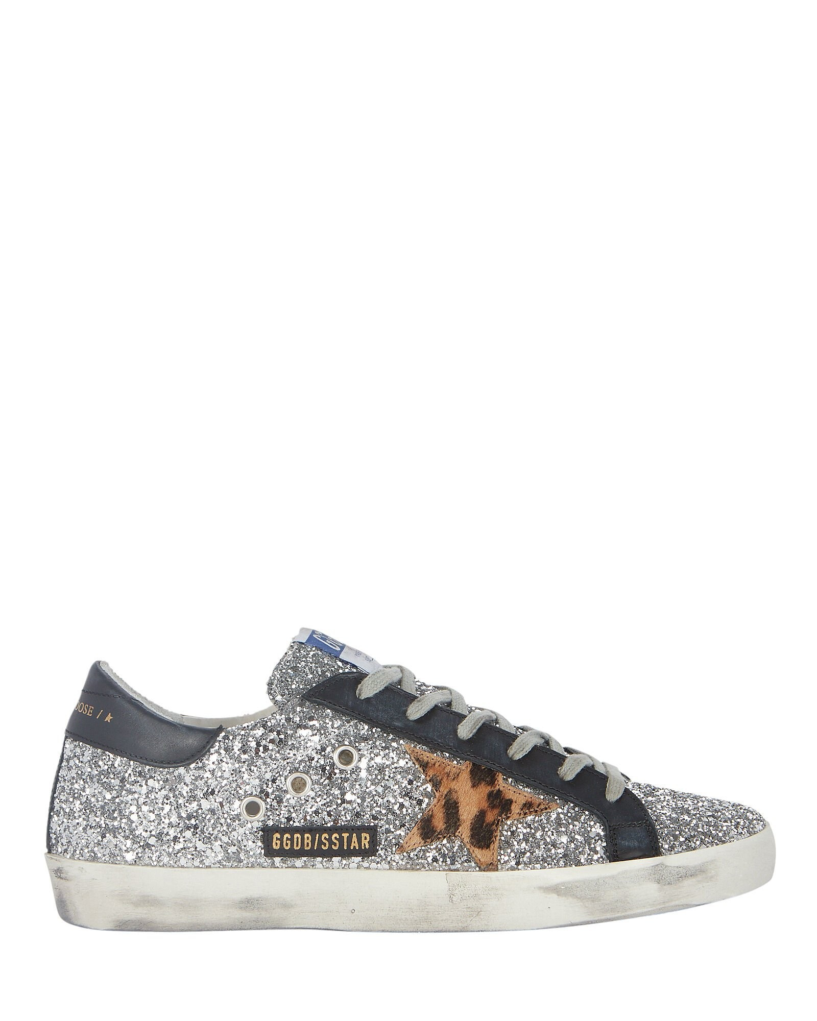 Superstar Glitter Low-Top Sneakers | INTERMIX
