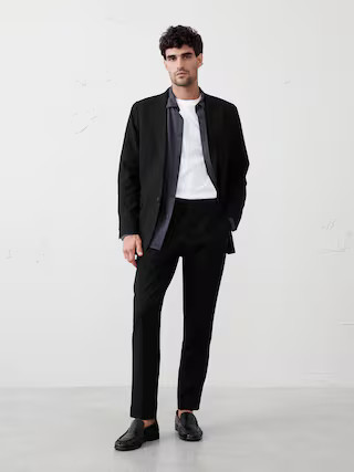 Modern Classic Plain Weave Suit Trouser | Banana Republic Factory