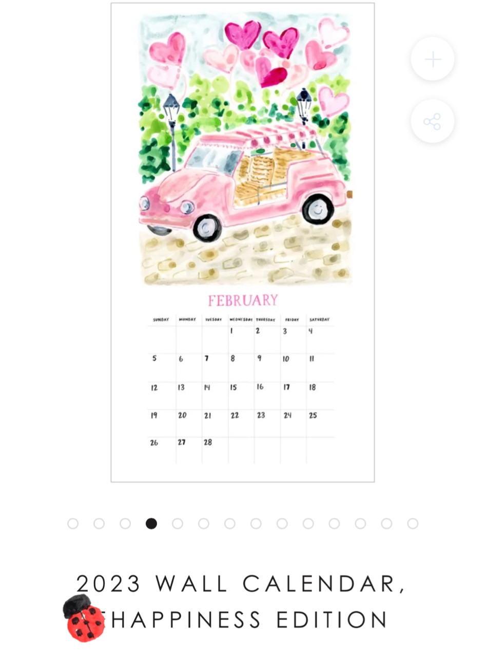 cutest colorful monthly wall calendar 🌸💛💚💜 got this for my fridge! 

#LTKFind #LTKunder50 #LTKhome
