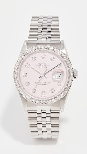 36mm Rolex Datejust Model Candy Pink Watch | Shopbop