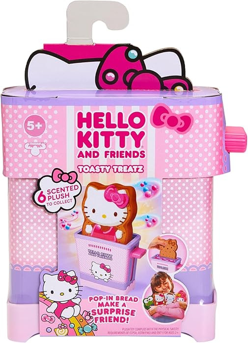 Cookeez Makery Hello Kitty and Friends Toasty Treatz Toaster | Squishy, Scented Plush Surprise | ... | Amazon (US)