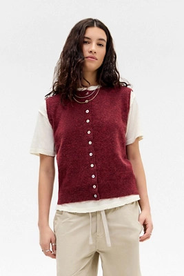 UO Button-Through Tank Vest | Urban Outfitters UK