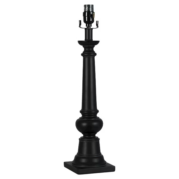 Column Large Lamp Base Black - Threshold™ | Target