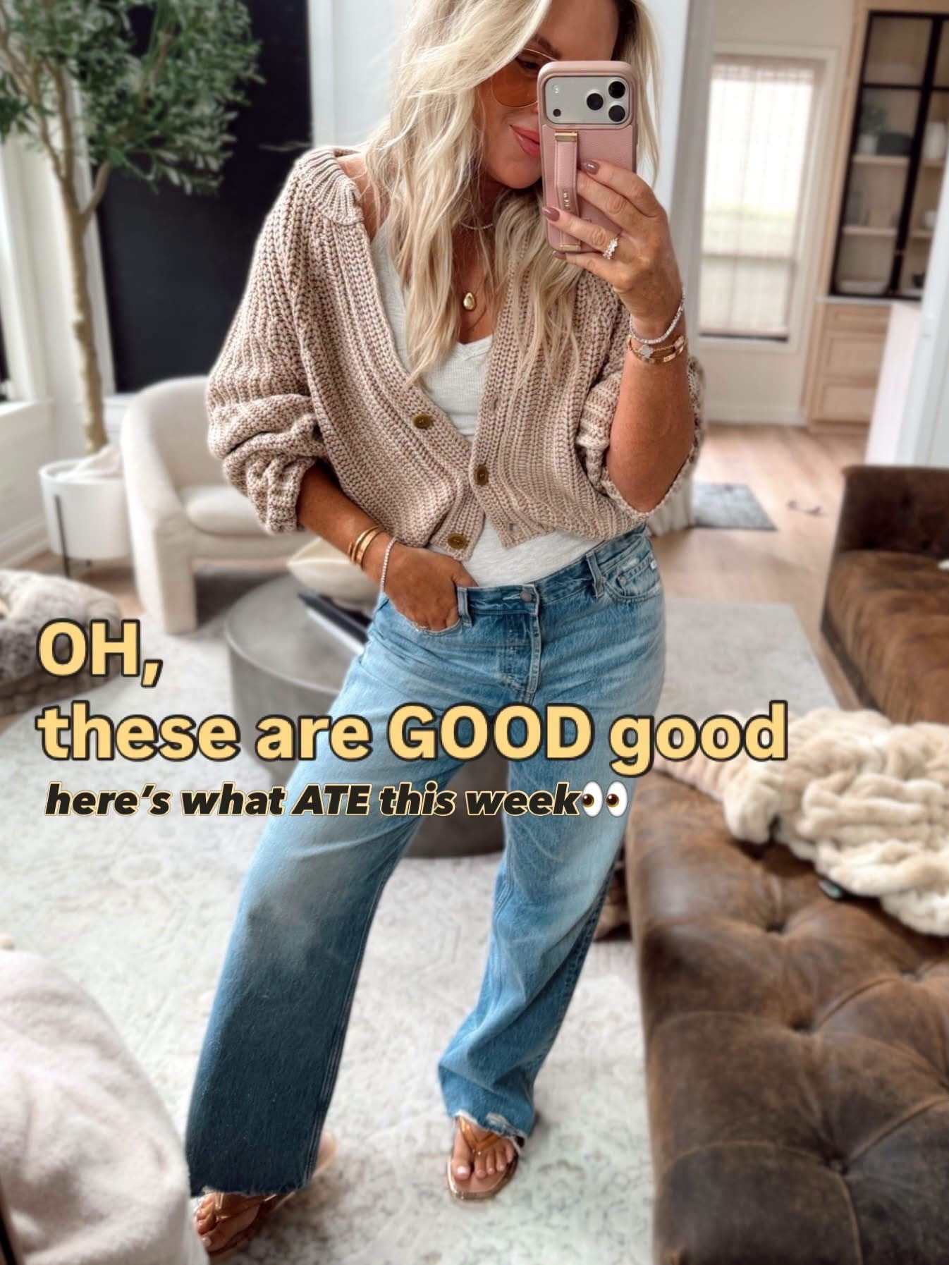 OOTD✨💛
wearing small in tops + sized up in denim for baggy fit!

Active wear. Jeans. Denim. Sweater.

#LTKootd #LTKSeasonal #LTKHome