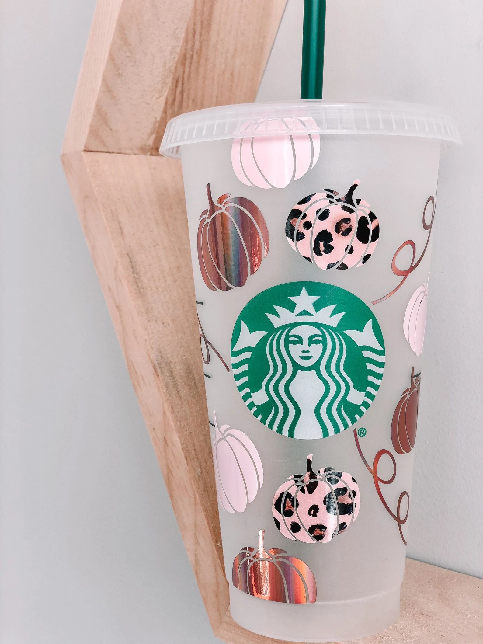 Fall Starbucks Cup | Leopard Pumpkin Starbucks Cup | Pumpkin Starbucks Cup | It's Fall Ya'll Cup ... | Etsy (US)