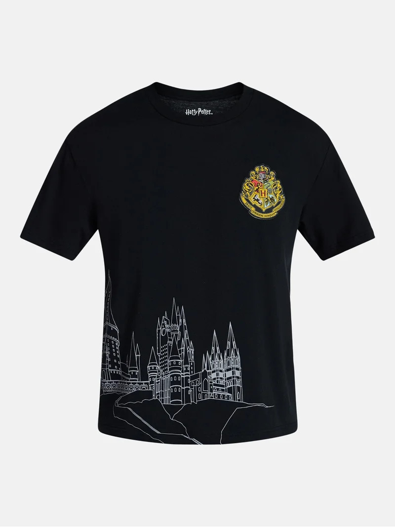Visit the Harry Potter Store(No ratings yet) Harry Potter Men's and Big Men's Hogwarts Crest Grap... | Walmart (US)