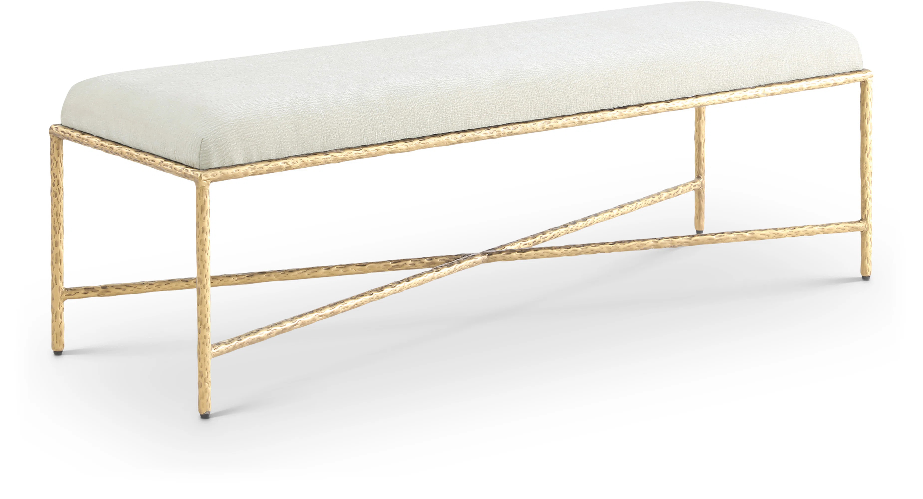 Everly Quinn Iyania Chenille Fabric Bench | Wayfair | Wayfair North America