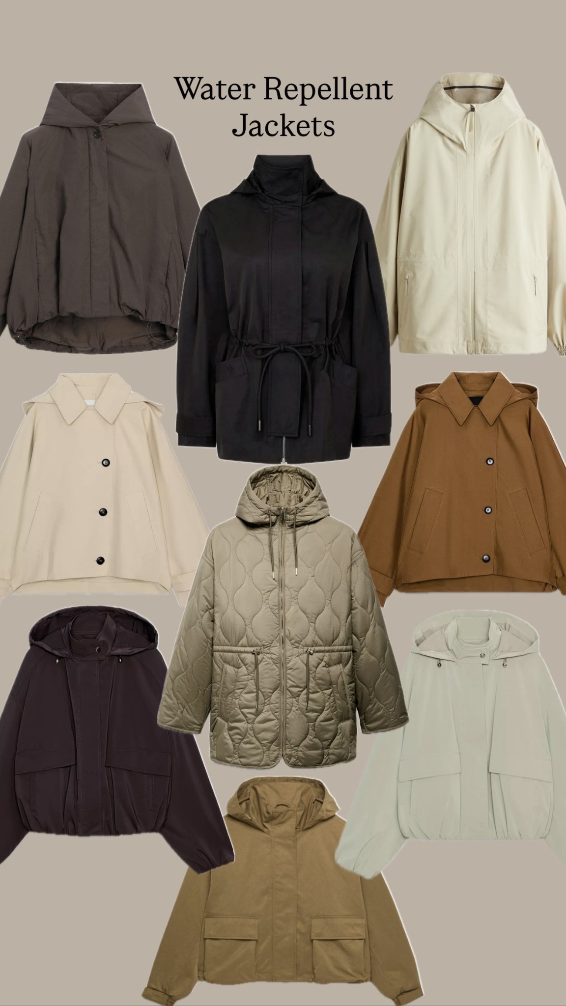 Water resistant jackets for spring 🌧️

#LTKsale #LTKspring #LTKstyletip