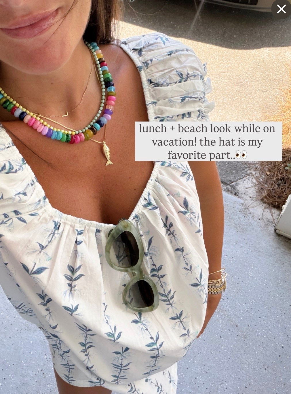 Beach look!
