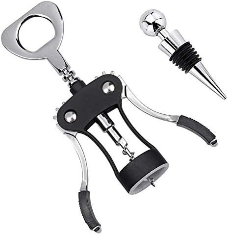 Foho Wine Opener, Multifunctional Wing Corkscrew Wine Bottle Opener for all Cork Stoppered and Be... | Amazon (CA)