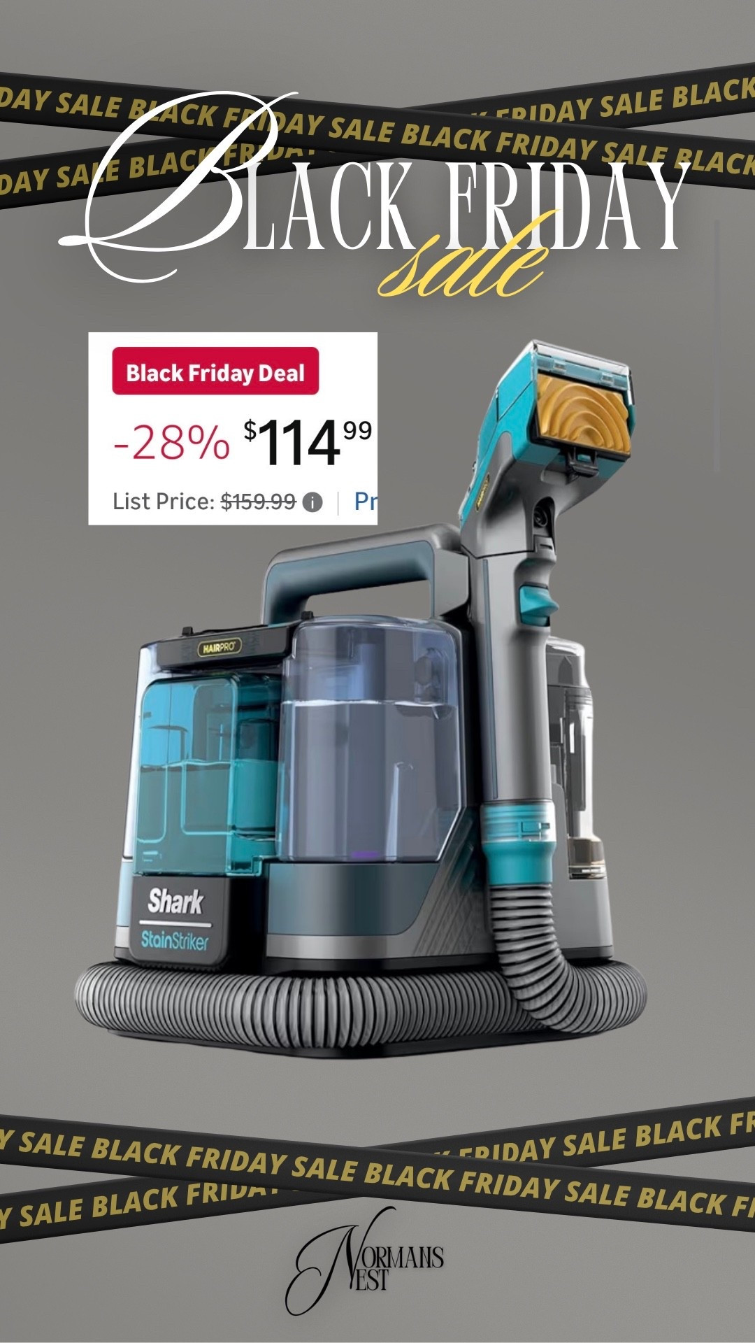 Low price on our shark spot cleaner! I love the rubber head. 

#LTKCyberWeek #LTKHoliday #LTKGiftGuide