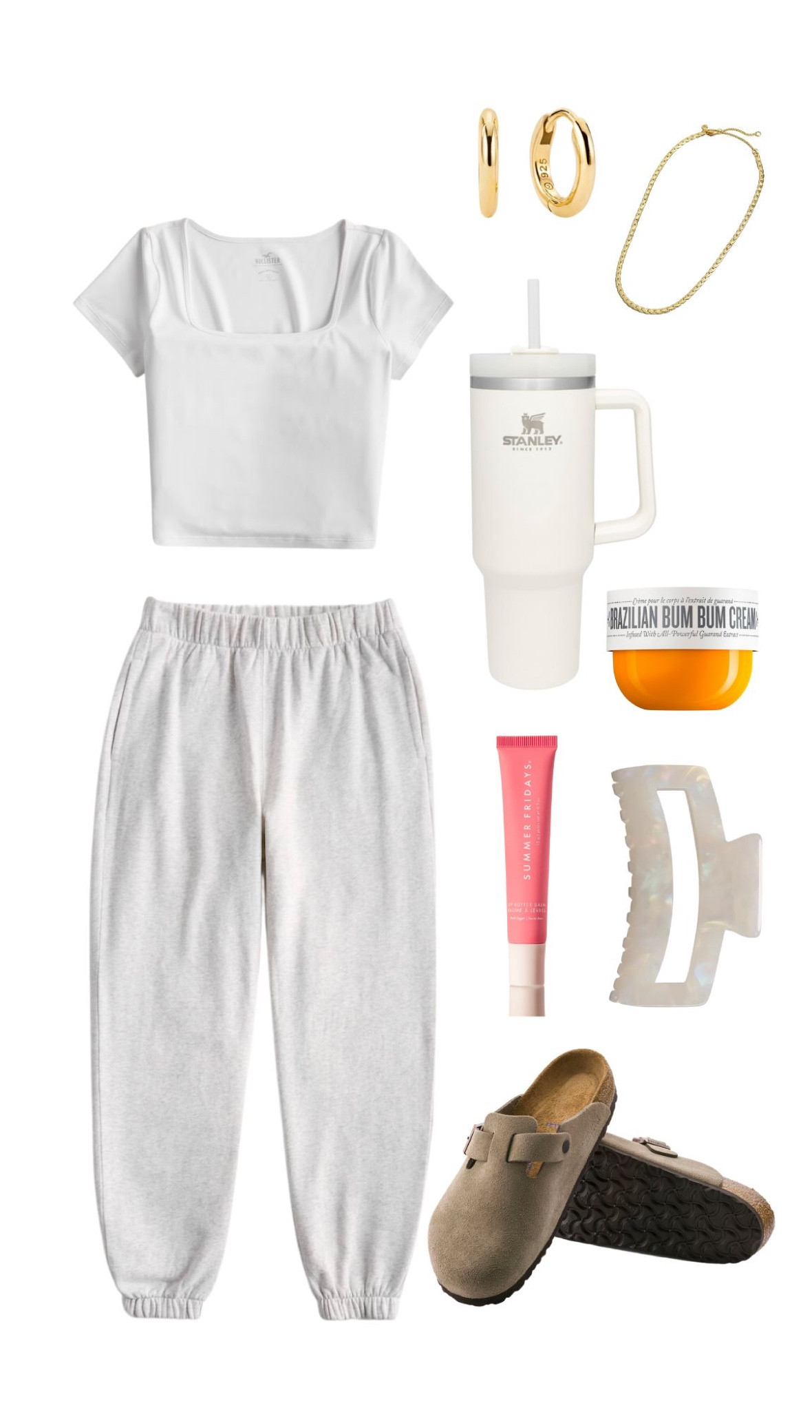 Lazy day shop outfits with sweatpants