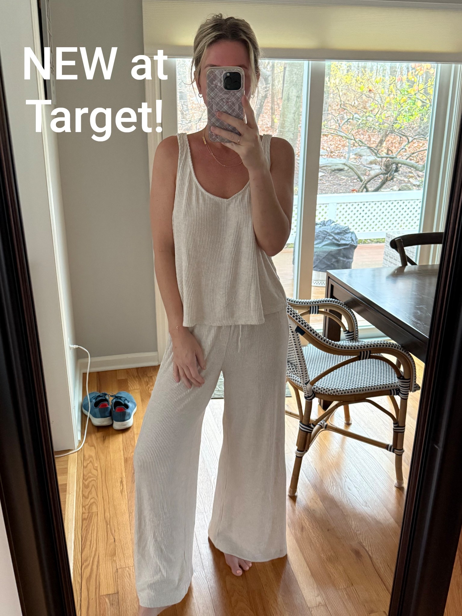 Run, don't walk, and pick up the coziest lounge set at target! I want to buy the blue color next. #loungeset #cutepjs #targetmom #targetfinds #pajamas

#LTKGiftGuide #LTKOver40 #LTKFindsUnder100