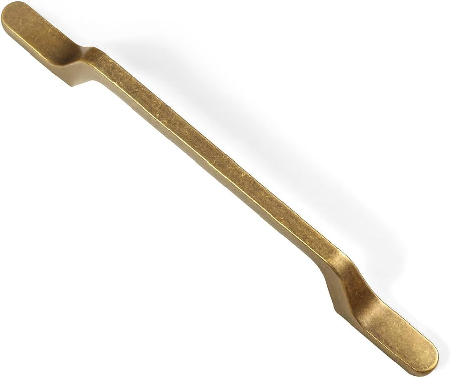 Goo-Ki 6 Pack 5" Hole Center Antique Bonze Cabinet Pulls - Antique Brass Drawer Pull for Dresser ... | Amazon (US)