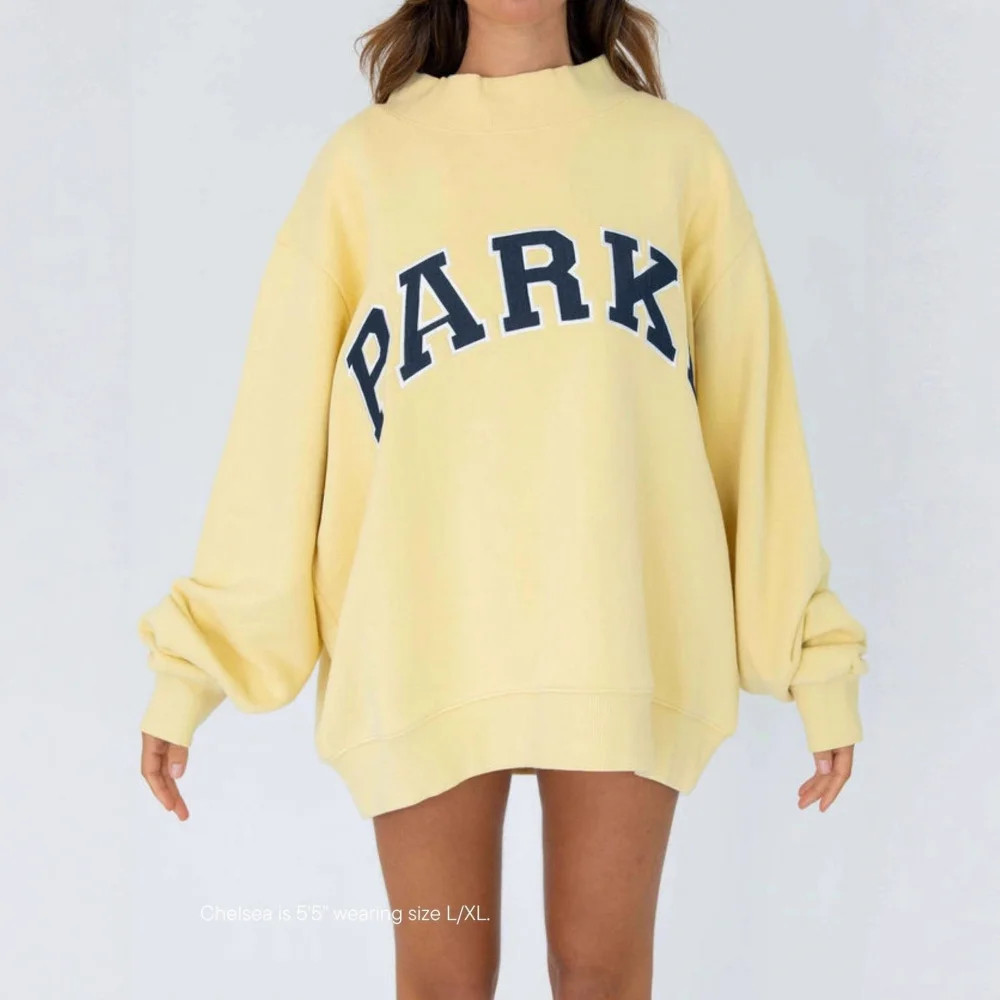 2025 New Women's Crew Neck Sweatshirt with Letter Print | Walmart (US)