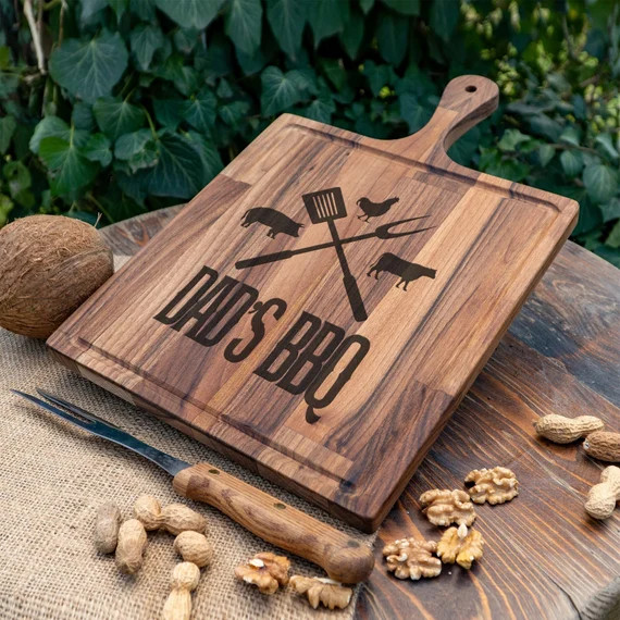 Grill Gift For Dad, BBQ Gift For Dad, Grilling Gift, BBQ Gift, Grill Master Gift, Custom BBQ Cutt... | Etsy (US)