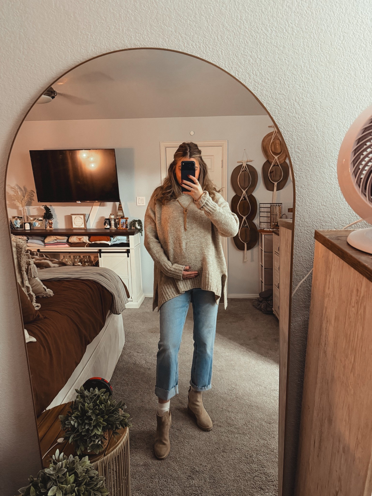 Cute work ootd. Office outfit. Maternity outfit inspo  

#LTKWorkwear #LTKootd #LTKBump