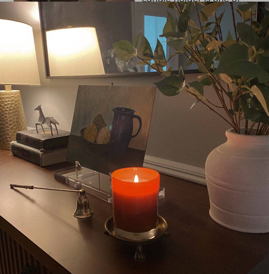 Console decor for any season 

#LTKHoliday #LTKHome #LTKGiftGuide