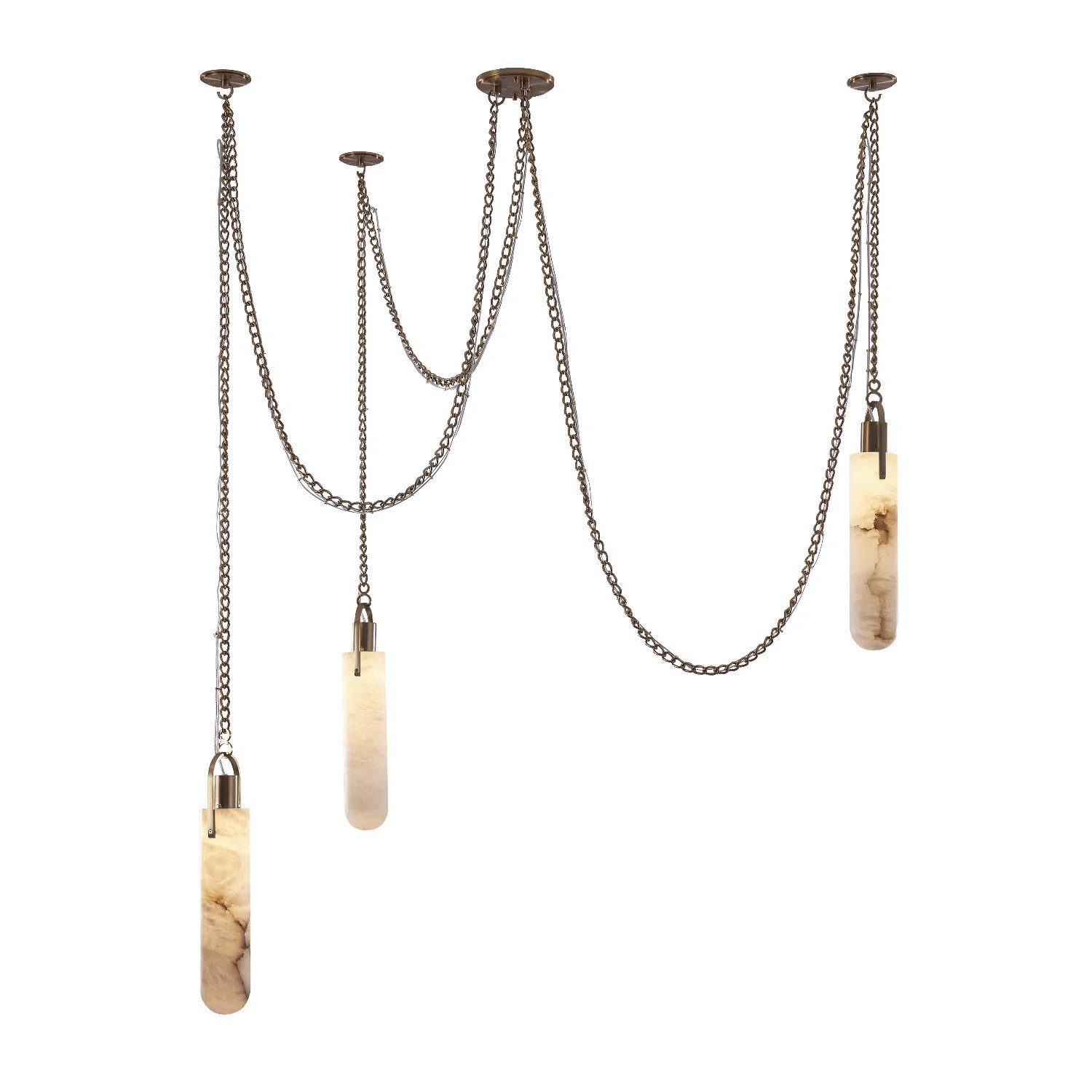 Kalco Flint 3 Light LED Multi-Drop Pendant | Wayfair | Wayfair North America