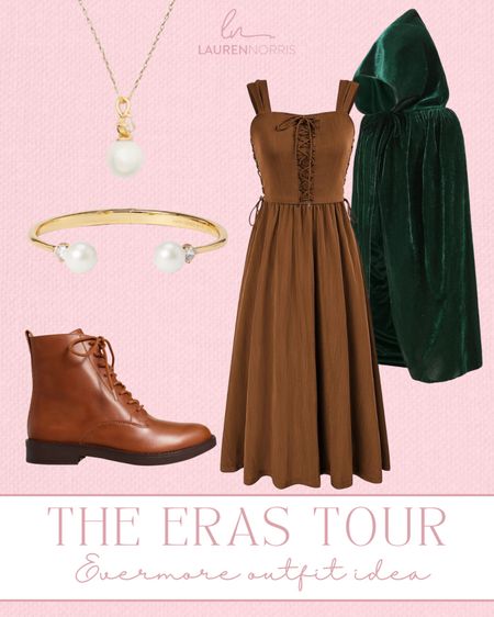 The Eras Tour Evermore outfit idea 🌲🥂

#LTKFindsUnder50 #LTKFindsUnder100