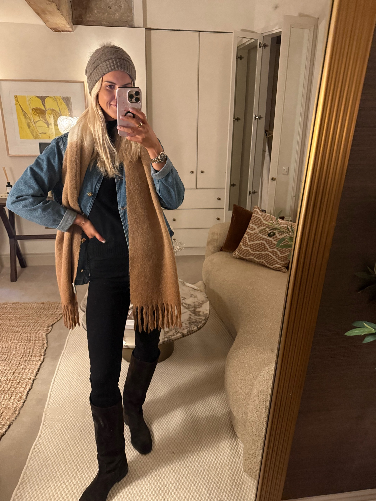 Workwear winter with a cosy scarf 

#LTKworkwear #LTKireland #LTKwinter