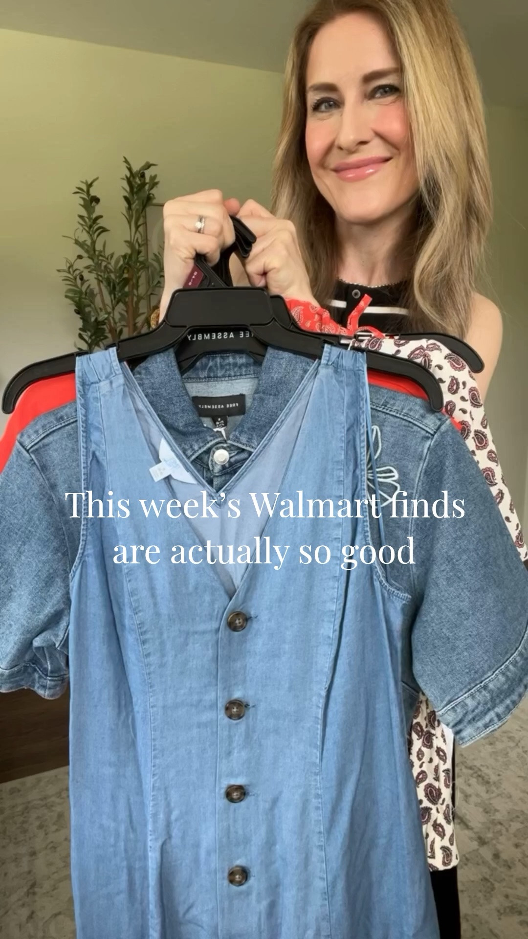 Walmart spring / summer outfits with these new under-$25 finds! Wearing size small in each, fit is true to size. #walmartfashion

#LTKOver40 #LTKxMadewell