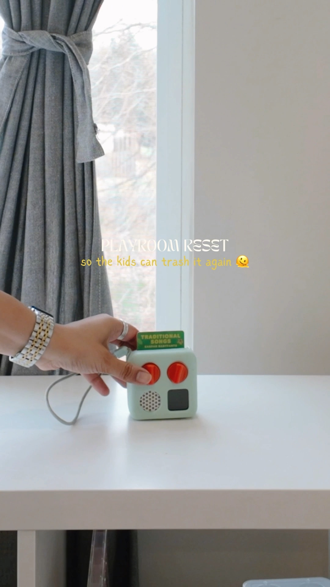 Playroom reset for the kids. I love giving them a clean tidy space to play ❤️ 


#LTKKids #LTKFamily #LTKHome