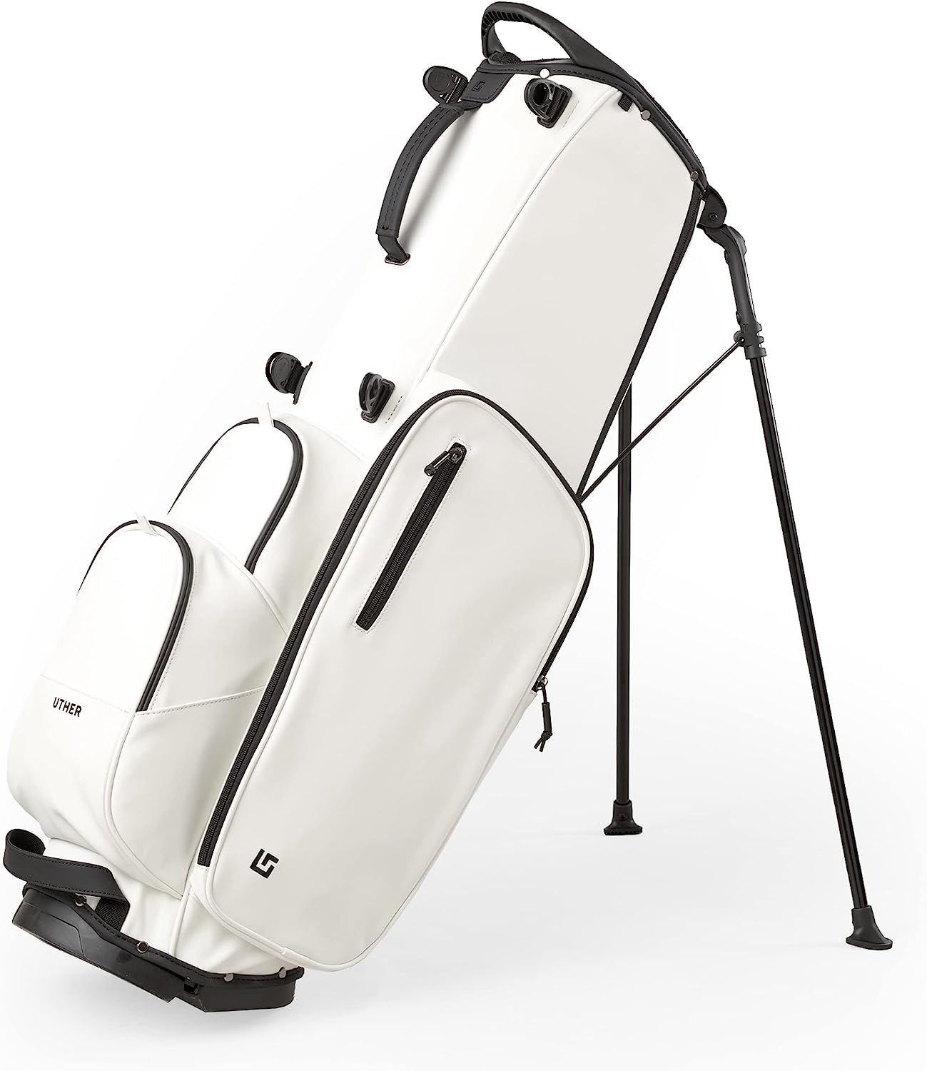 Uther Magnetic Golf Bag - Massive 11" x 7" Plate, Holds Magnetic (Mag) Golf Towels, Rangefinders ... | Amazon (US)