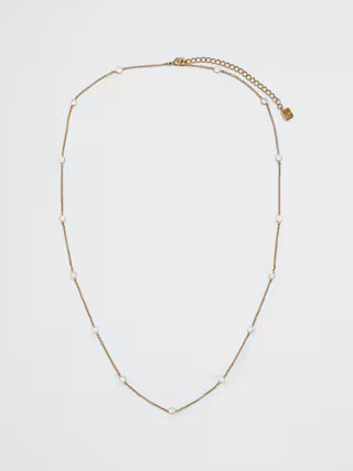 Delicate Cubic Zirconia Necklace | Banana Republic Factory
